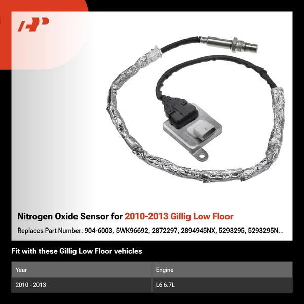 Nitrogen Oxide Sensor for 2010-2013 Gillig Low Floor
