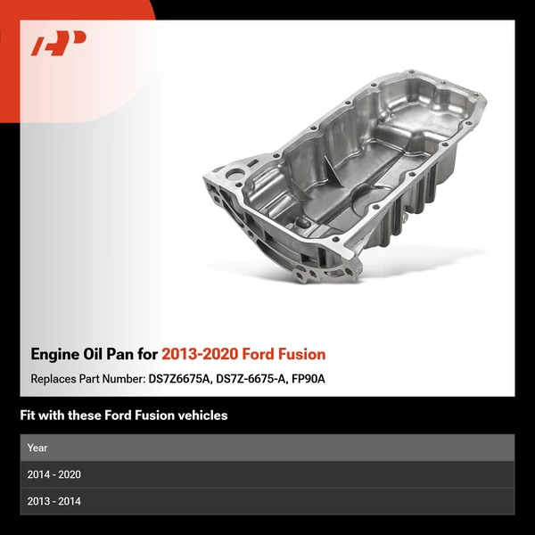 Engine Oil Pan for 2013-2020 Ford Fusion