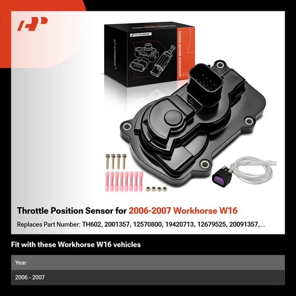 Throttle Position Sensor for 2006-2007 Workhorse W16