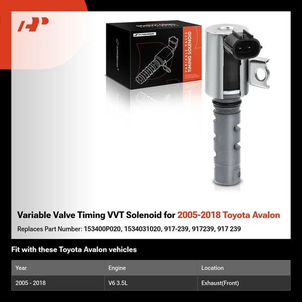 Variable Valve Timing VVT Solenoid for 2005-2018 Toyota Avalon