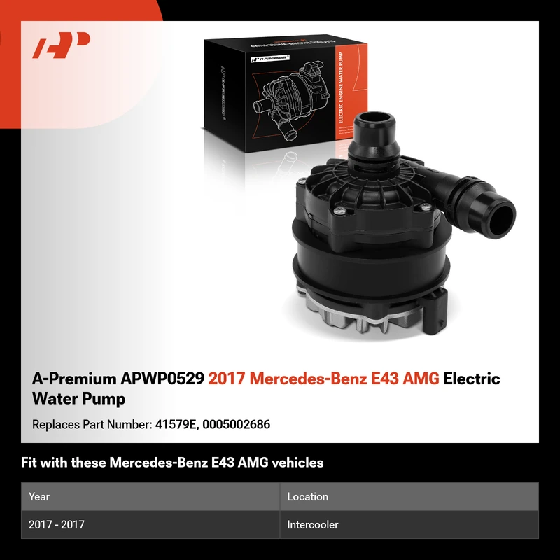 A-Premium APWP0529 2017 Mercedes-Benz E43 AMG Electric Water Pump