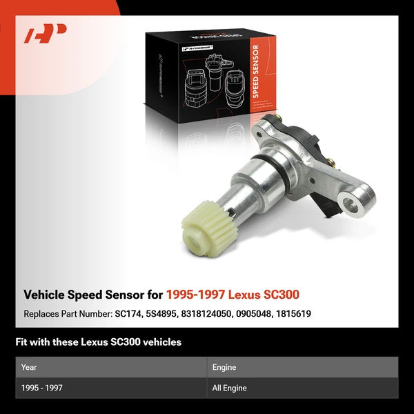 Vehicle Speed Sensor for 1995-1997 Lexus SC300