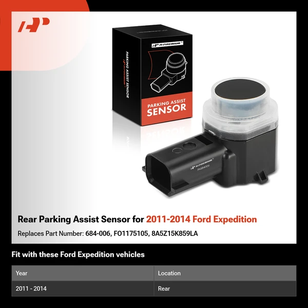 Rear Parking Assist Sensor for 2011-2014 Ford Expedition