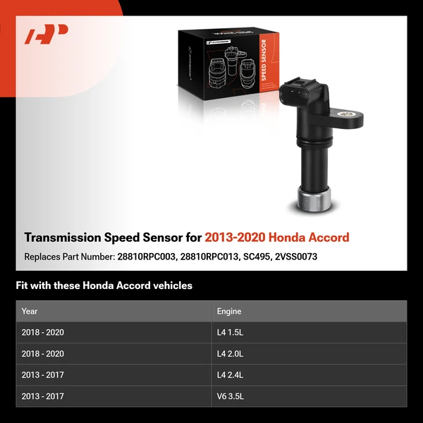 Transmission Speed Sensor for 2013-2020 Honda Accord