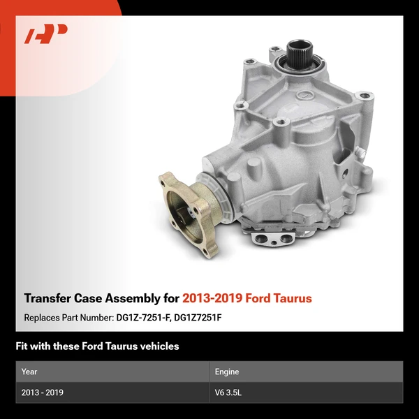 Transfer Case Assembly for 2013-2019 Ford Taurus