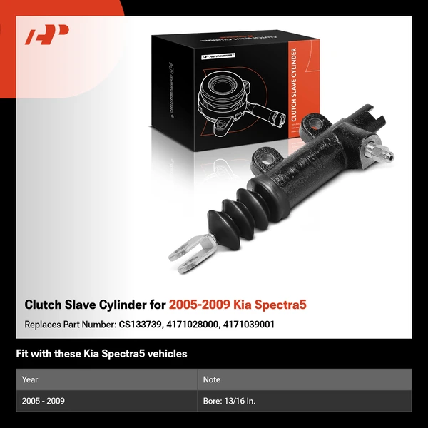 Clutch Slave Cylinder for 2005-2009 Kia Spectra5