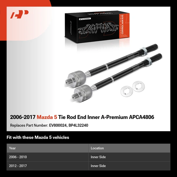 2006-2017 Mazda 5 Tie Rod End Inner A-Premium APCA4806