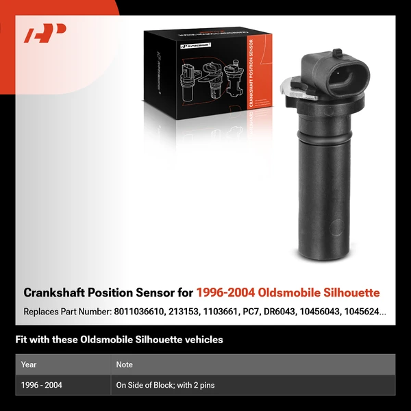 Crankshaft Position Sensor for 1996-2004 Oldsmobile Silhouette