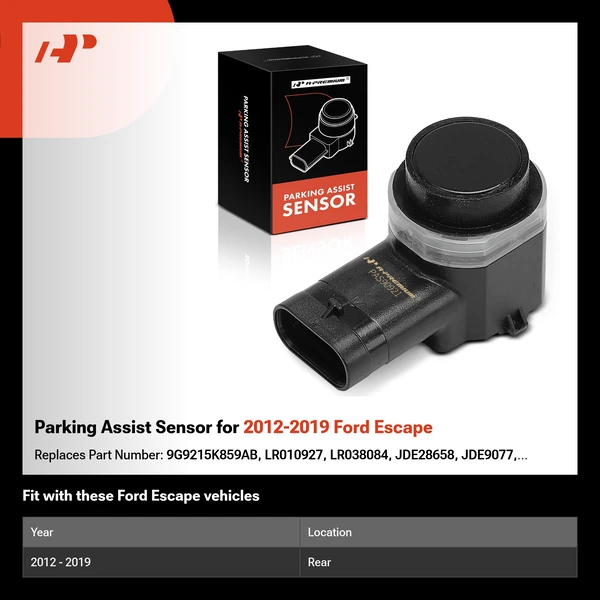 Parking Assist Sensor for 2012-2019 Ford Escape