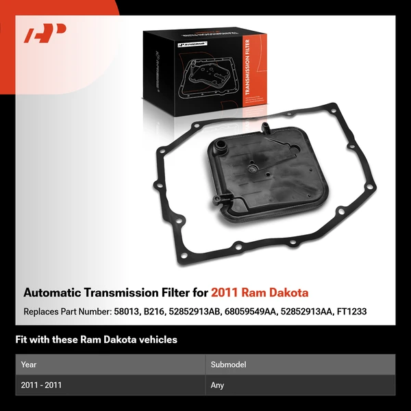 Automatic Transmission Filter for 2011 Ram Dakota
