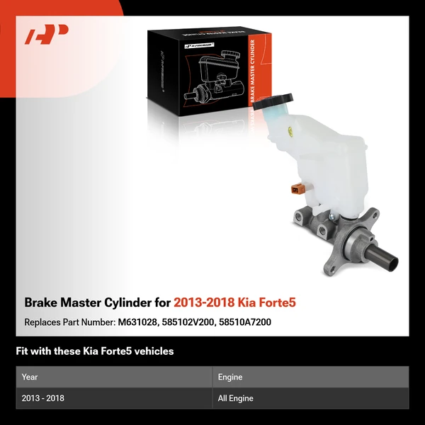 Brake Master Cylinder for 2013-2018 Kia Forte5