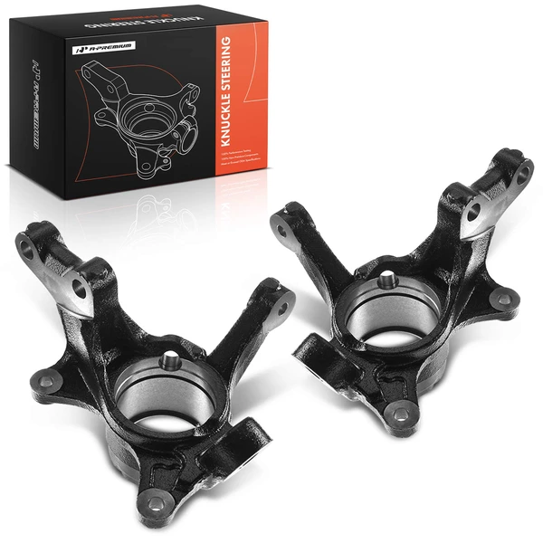 2 Pcs Front Steering Knuckle for 2004-2006 Lexus RX330