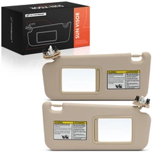 A-Premium APSVR006 2006-2008 Toyota RAV4 Sun Visor Front Driver & Passenger
