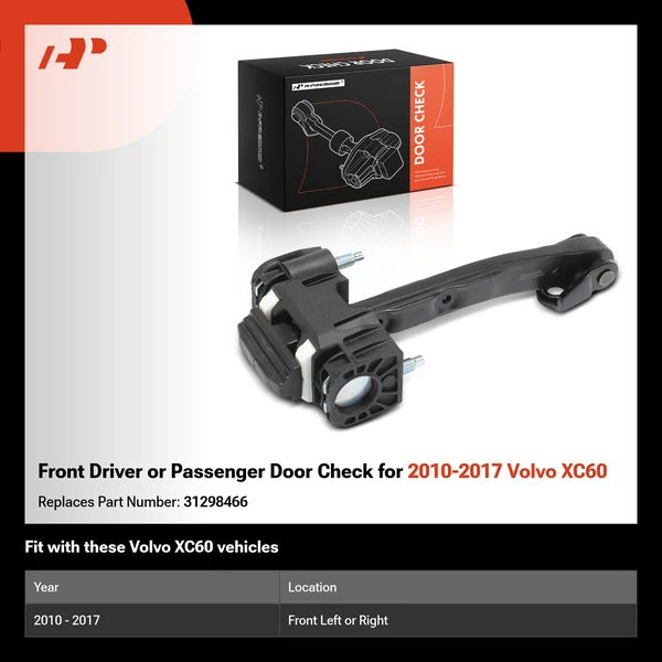 Front Driver or Passenger Door Check for 2010-2017 Volvo XC60