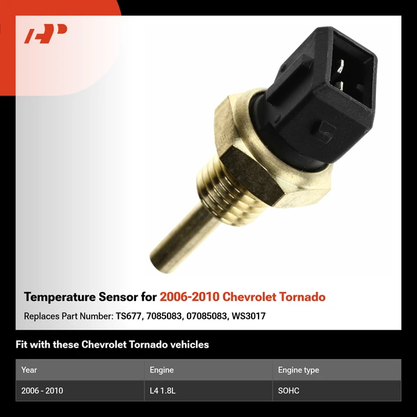 Temperature Sensor for 2006-2010 Chevrolet Tornado