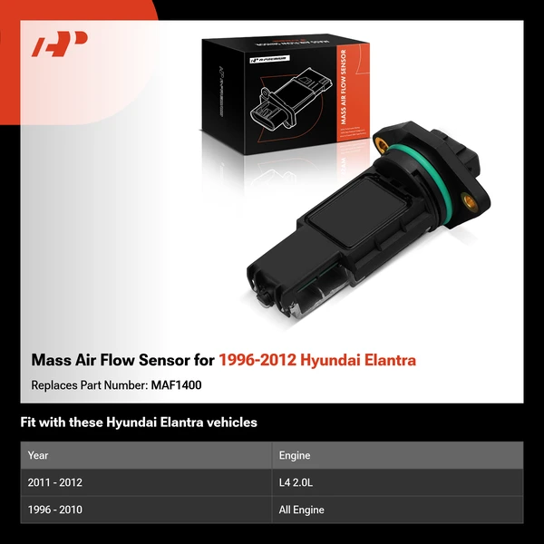Mass Air Flow Sensor for 1996-2012 Hyundai Elantra