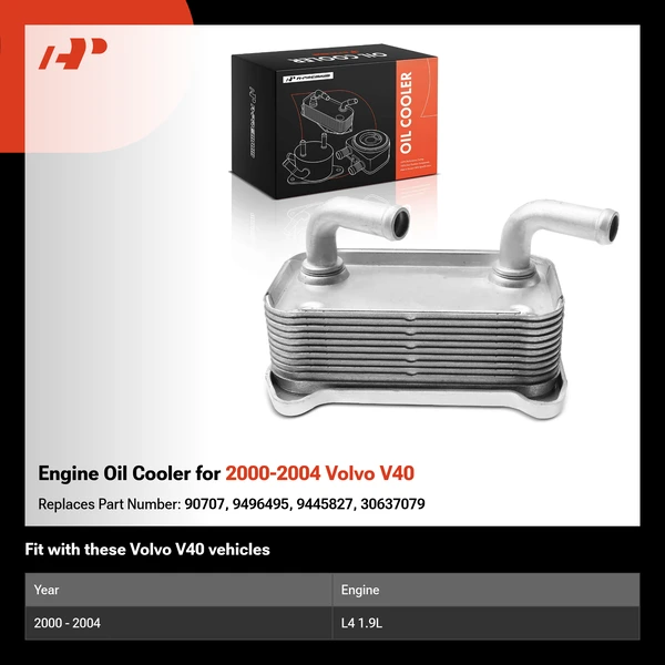Engine Oil Cooler for 2000-2004 Volvo V40