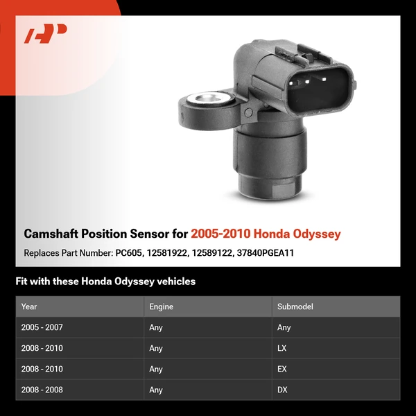 Camshaft Position Sensor for 2005-2010 Honda Odyssey