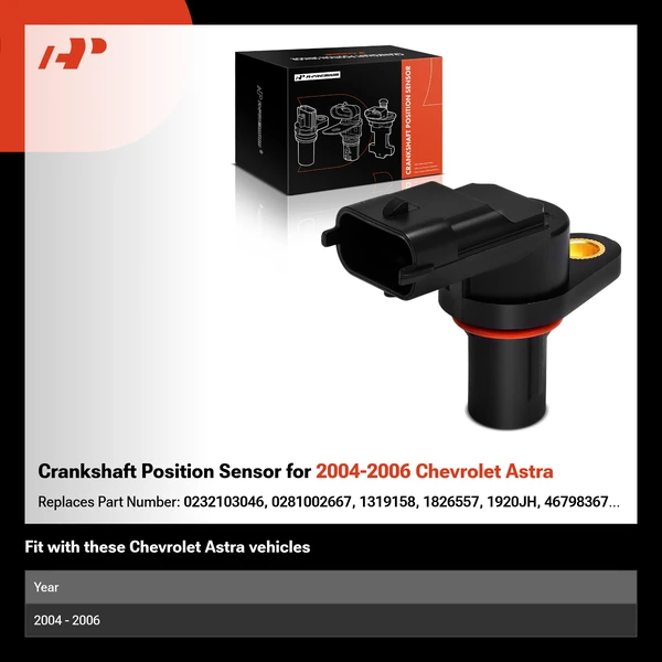 Crankshaft Position Sensor for 2004-2006 Chevrolet Astra
