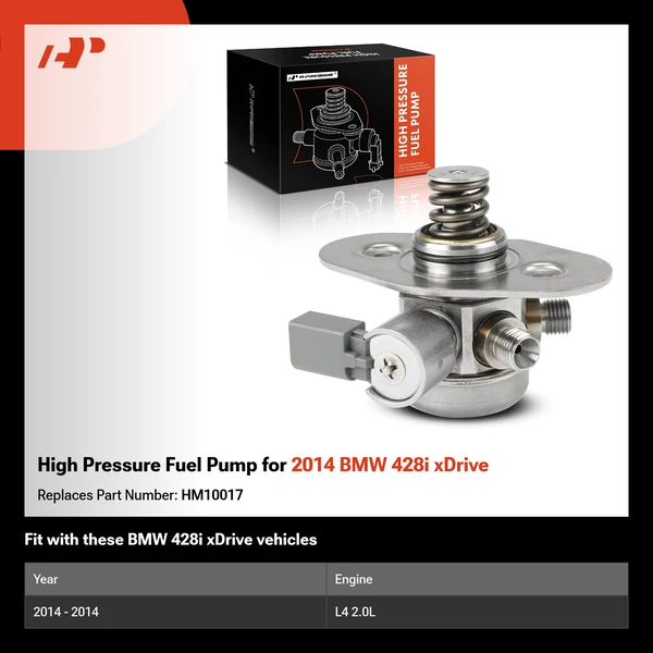 High Pressure Fuel Pump for 2014 BMW 428i xDrive