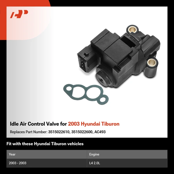 Idle Air Control Valve for 2003 Hyundai Tiburon