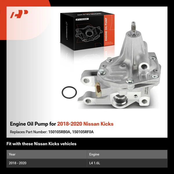 Engine Oil Pump for 2018-2020 Nissan Kicks