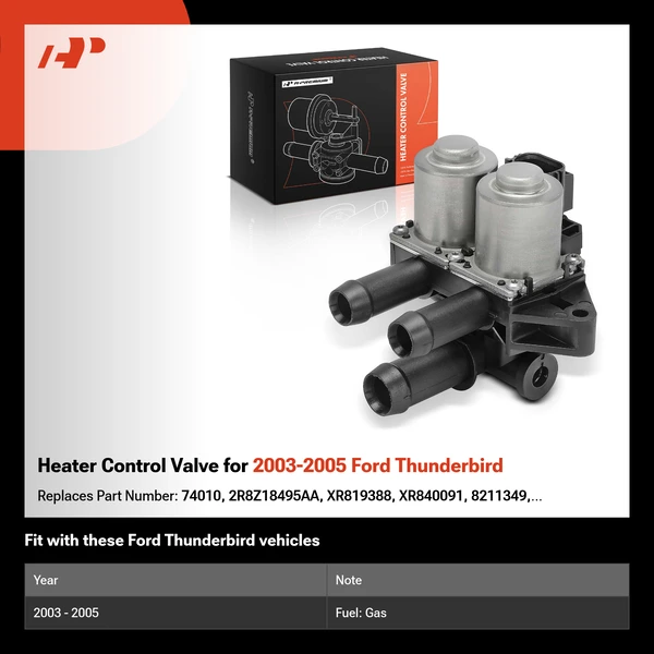 Heater Control Valve for 2003-2005 Ford Thunderbird