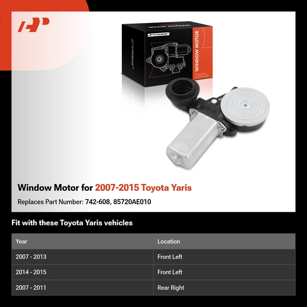 Window Motor for 2007-2015 Toyota Yaris