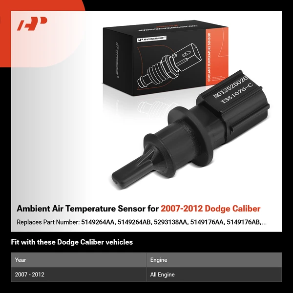 Ambient Air Temperature Sensor for 2007-2012 Dodge Caliber