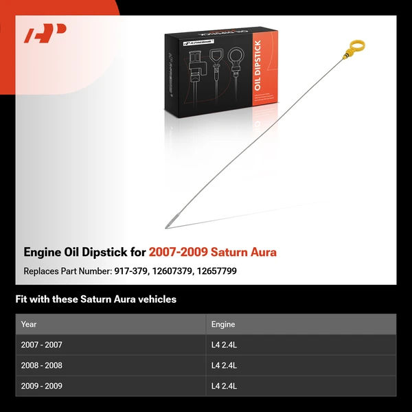 Engine Oil Dipstick for 2007-2009 Saturn Aura