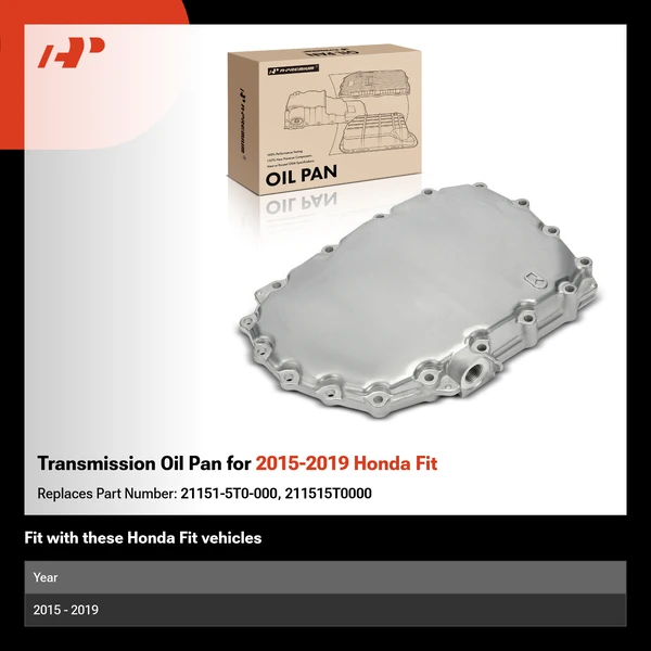 Transmission Oil Pan for 2015-2019 Honda Fit