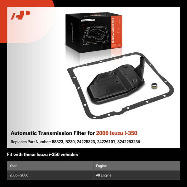 Automatic Transmission Filter for 2006 Isuzu i-350
