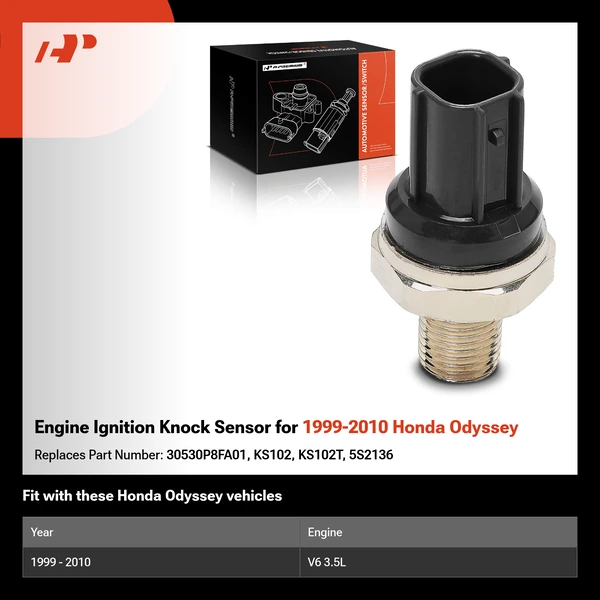 Engine Ignition Knock Sensor for 1999-2010 Honda Odyssey