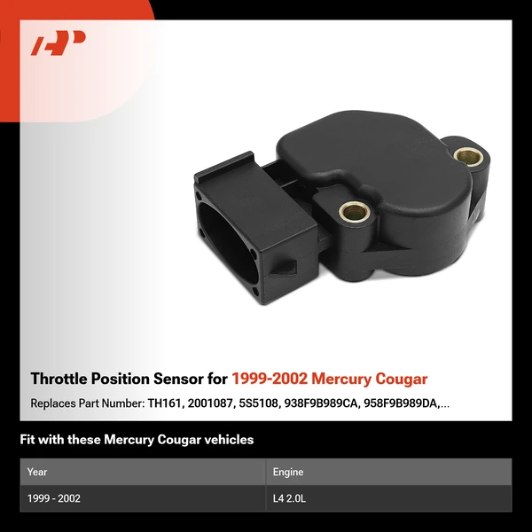 Throttle Position Sensor for 1999-2002 Mercury Cougar