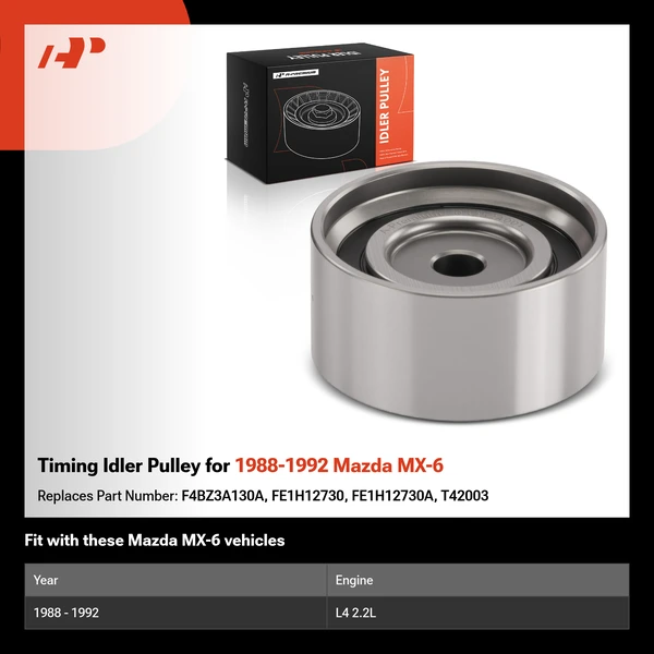 Timing Idler Pulley for 1988-1992 Mazda MX-6