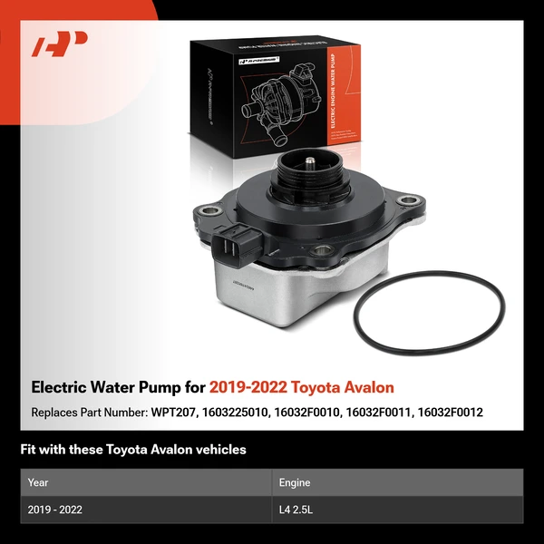 Electric Water Pump for 2019-2022 Toyota Avalon
