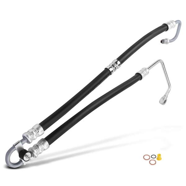 Power Steering Pressure Line Hose Assembly for BMW E39 525i 530i 01-03 528i 98-20