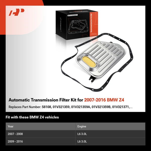 Automatic Transmission Filter Kit for 2007-2016 BMW Z4