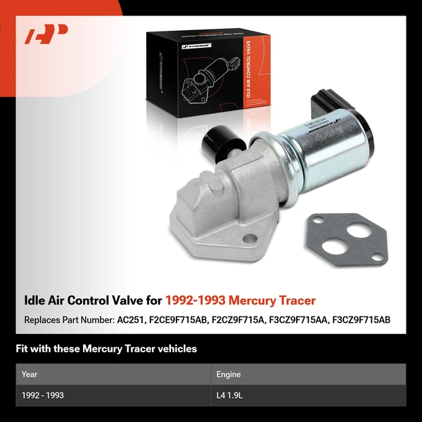 Idle Air Control Valve for 1992-1993 Mercury Tracer