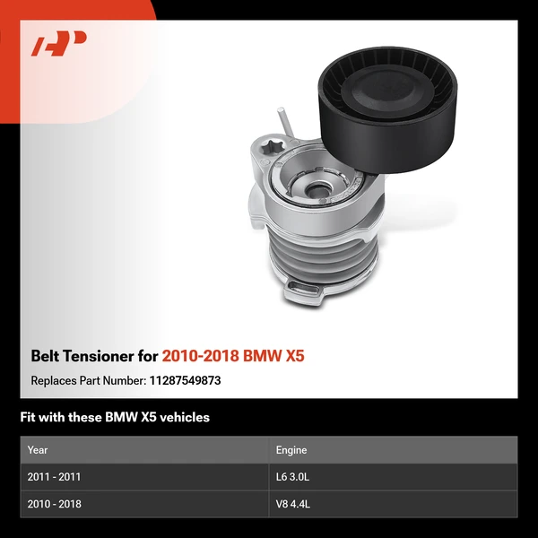 Belt Tensioner for 2010-2018 BMW X5