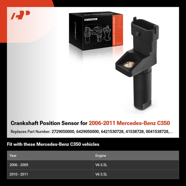 Crankshaft Position Sensor for 2006-2011 Mercedes-Benz C350