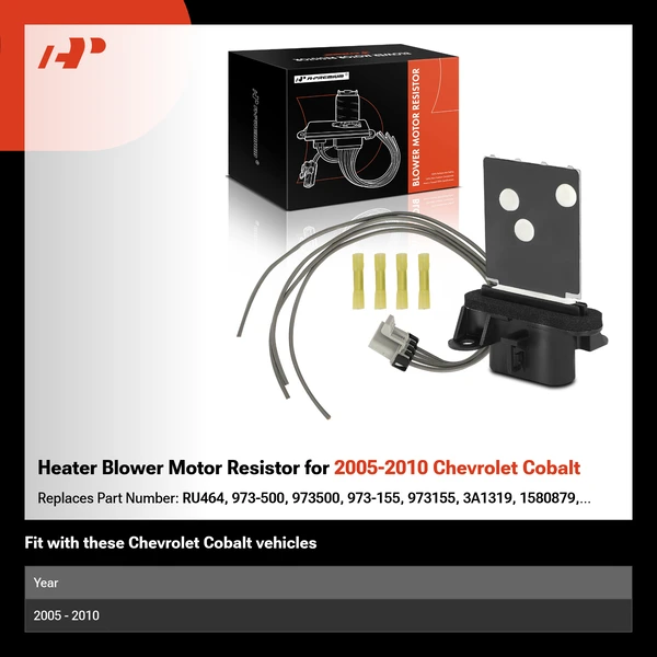 Heater Blower Motor Resistor for 2005-2010 Chevrolet Cobalt