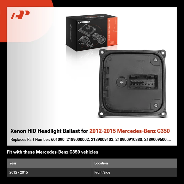 Xenon HID Headlight Ballast for 2012-2015 Mercedes-Benz C350
