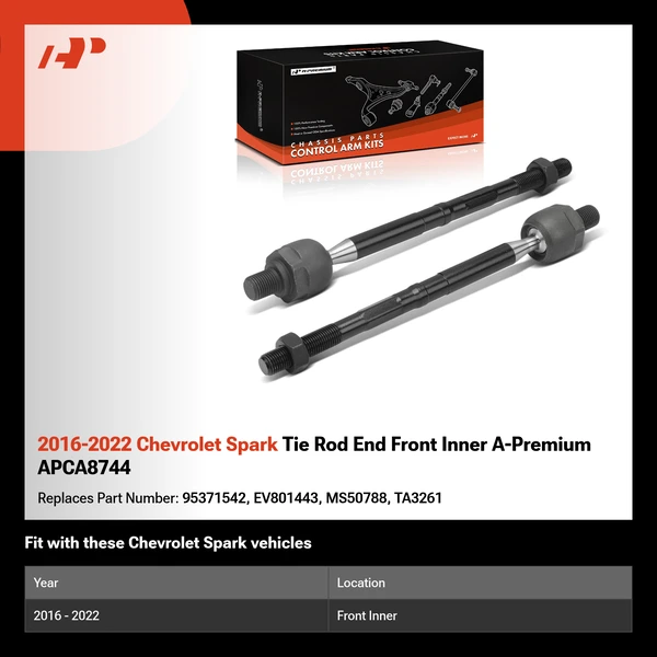 2016-2022 Chevrolet Spark Tie Rod End Front Inner A-Premium APCA8744