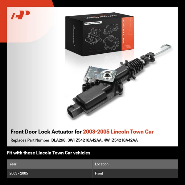 Front Door Lock Actuator for 2003-2005 Lincoln Town Car