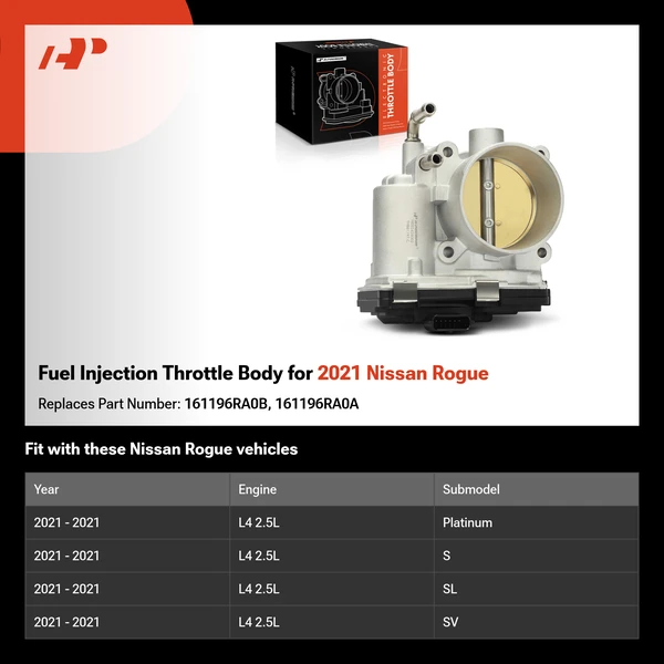 Fuel Injection Throttle Body for 2021 Nissan Rogue