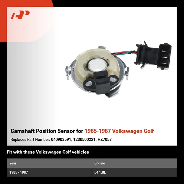 Camshaft Position Sensor for 1985-1987 Volkswagen Golf