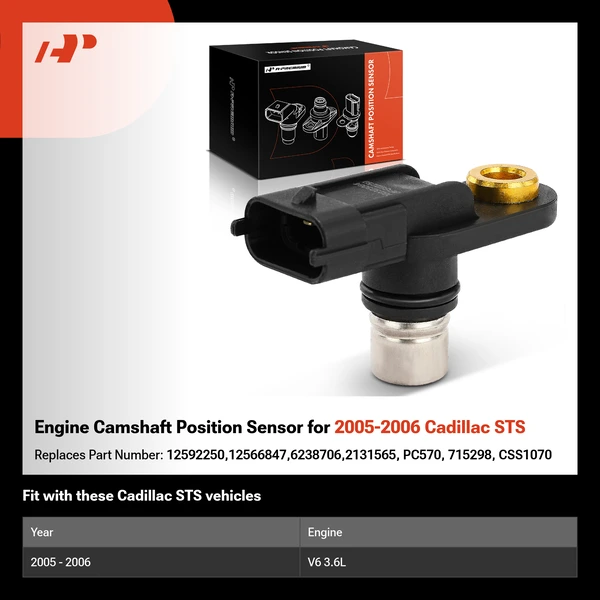 Engine Camshaft Position Sensor for 2005-2006 Cadillac STS
