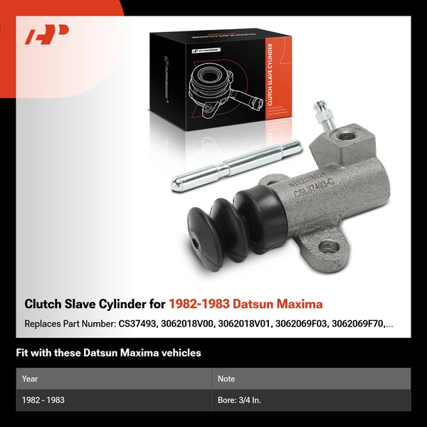 Clutch Slave Cylinder for 1982-1983 Datsun Maxima