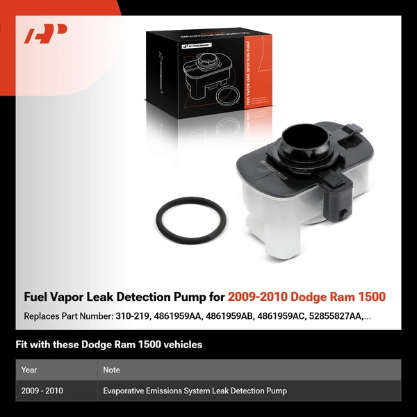 Fuel Vapor Leak Detection Pump for 2009-2010 Dodge Ram 1500